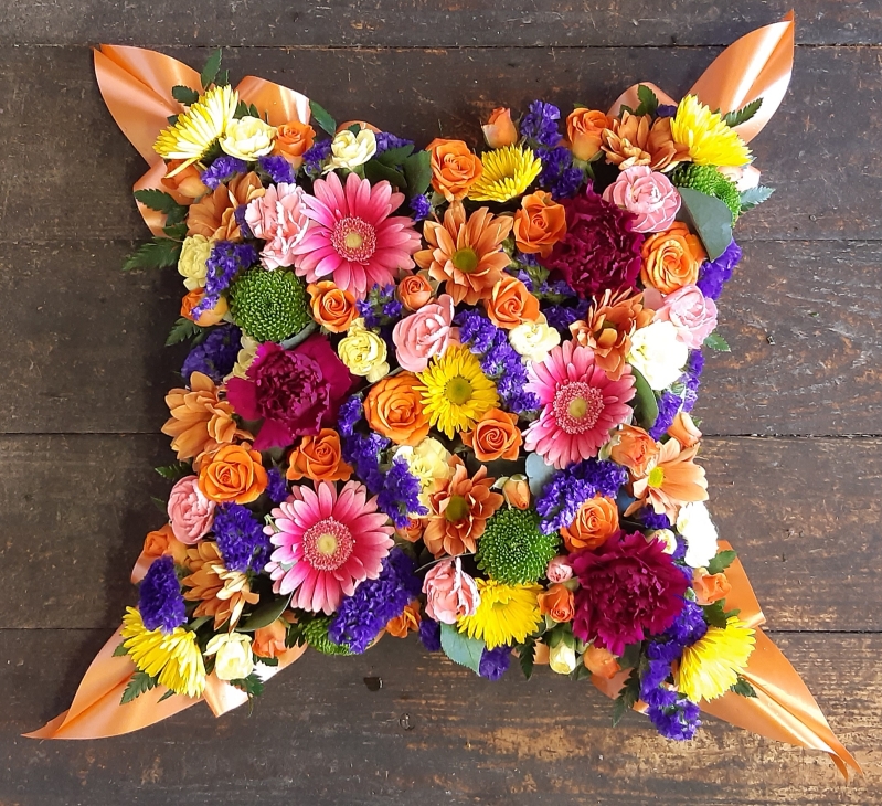 Mixed Flower Cushion