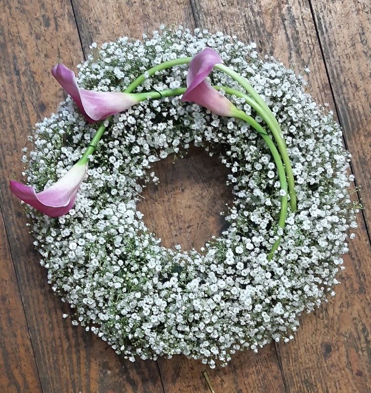Gypsophila Wreath
