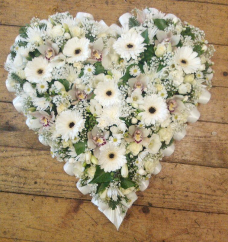 Heart Mixed Flowers