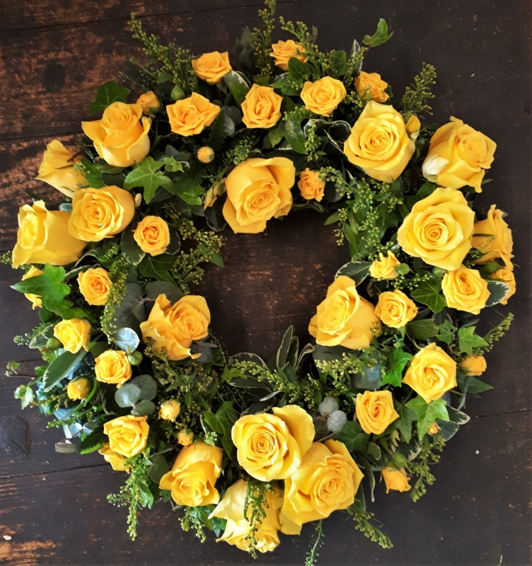 Rose Cluster Wreath