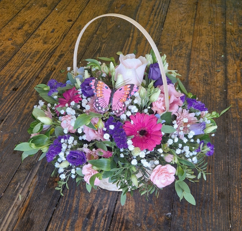 Pink & Purple Basket