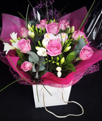 Freesia and Rose Aqua