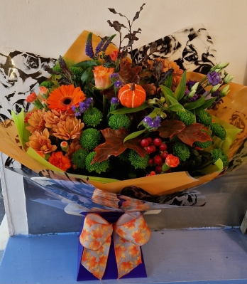 Halloween Aqua Bouquet