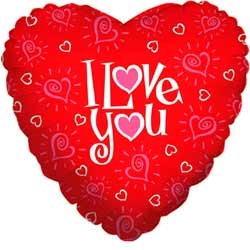 I Love You Balloon