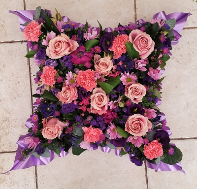 Mixed Flower Cushion