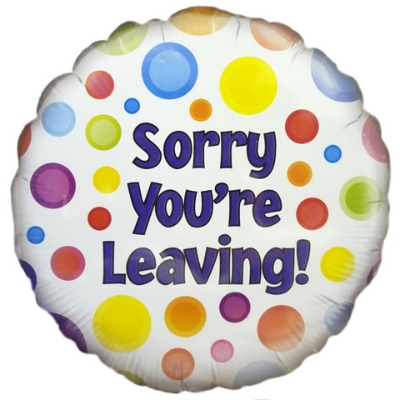 Sorry You're Leaving