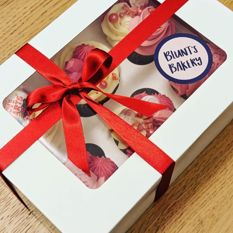 Valentines Cupcakes x 6