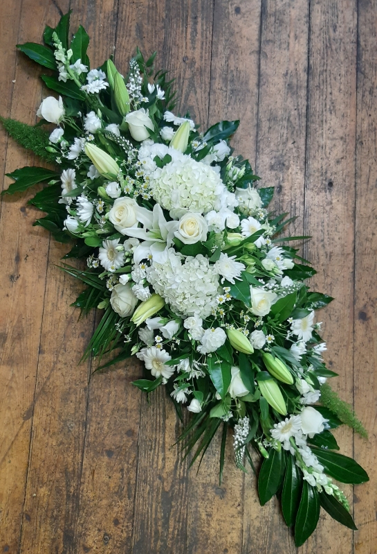 White Coffin Spray