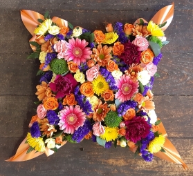 Mixed Flower Cushion
