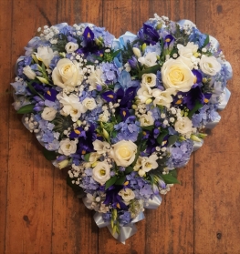 Heart Mixed Flowers