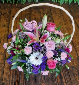 Pink & Purple Basket