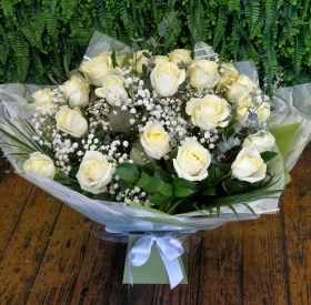 White Rose Bouquet