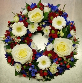 Red, White & Blue Wreath