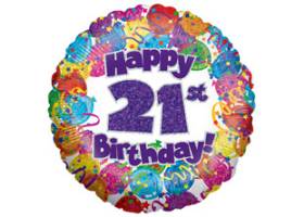 Birthday Age Balloons