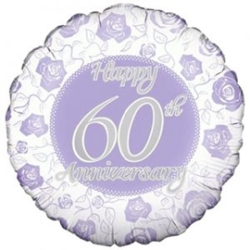 Diamond Anniversary Balloon