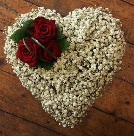 Gypsophila Heart
