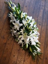 Lily Coffin Spray