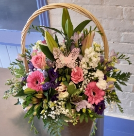 Pink & Purple Basket