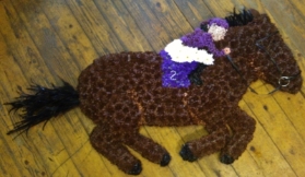 Racehorse & Jockey