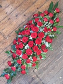Rose Coffin Spray