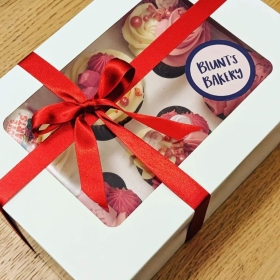 Valentines Cupcakes x 6