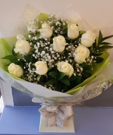 White Rose Bouquet