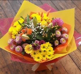 Yellow, Pink & Orange Aqua
